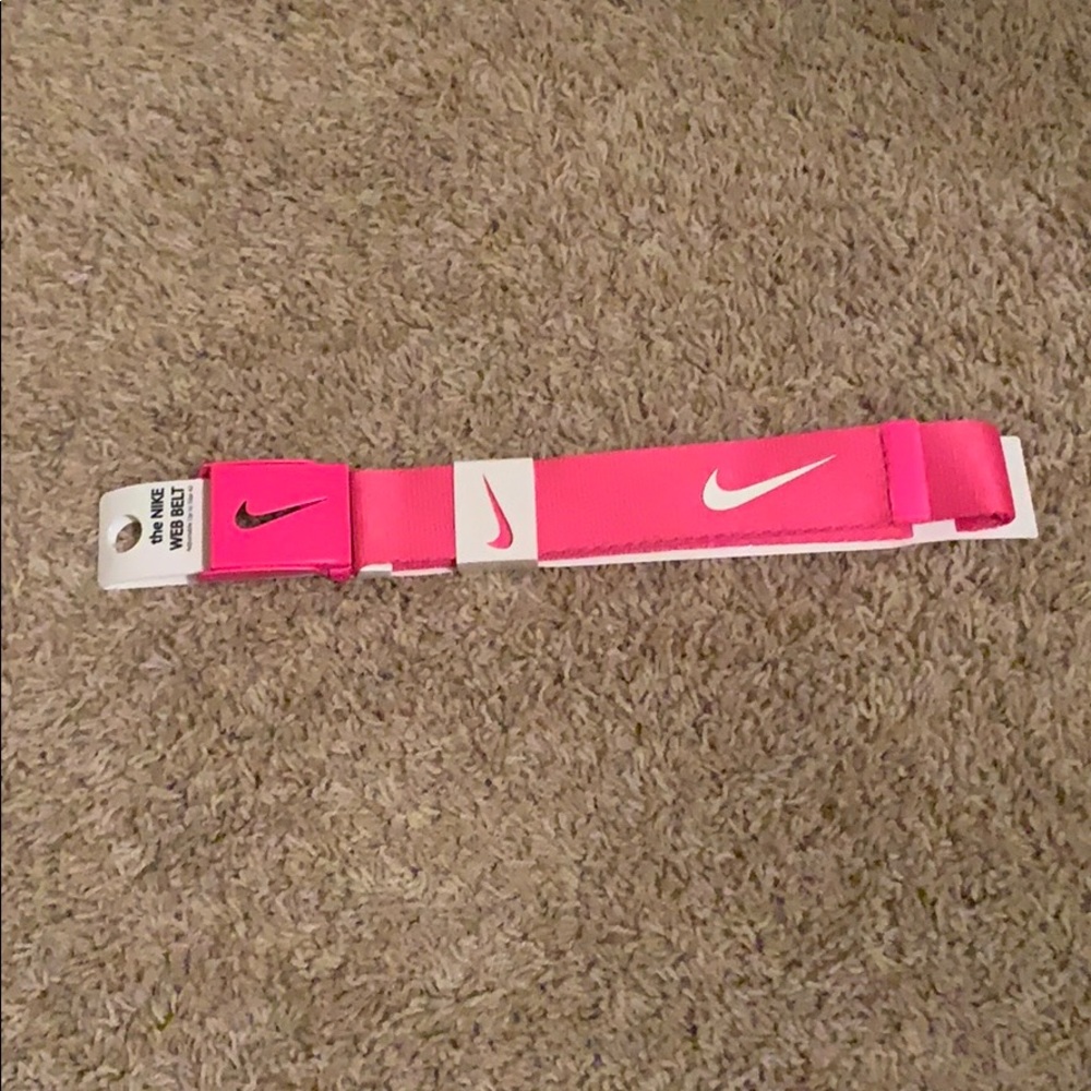 Pink Nike Belt